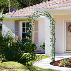 Metal Garden Arch 'Rose'